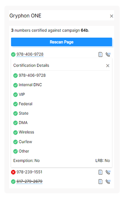 compliance checklist
