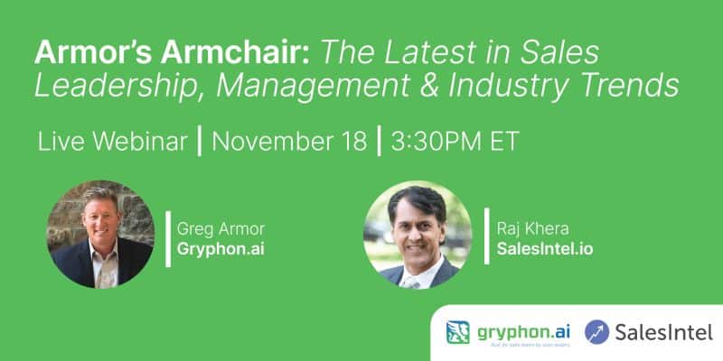 Armor's Armchair Sales Experts Series 13