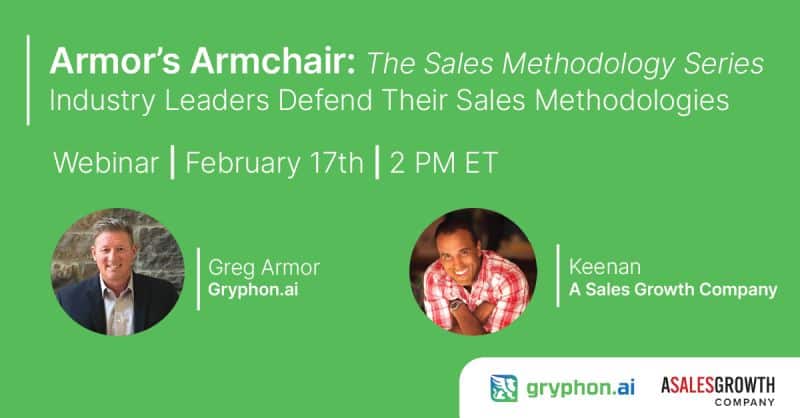 Armor's Armchair Sales Methodology Series - Episode 2