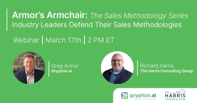 Armor's Armchair Sales Methodology Series - Episode 3